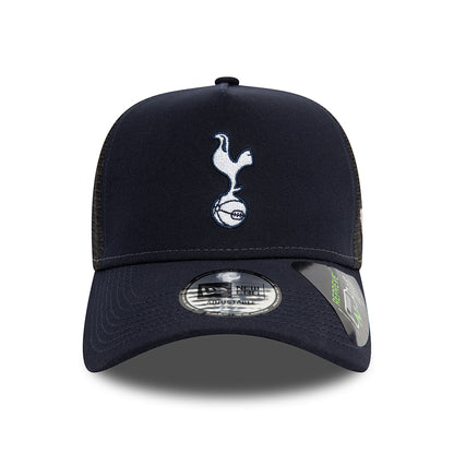 New Era Tottenham Hotspur FC A-Frame Trucker Cap - Repreve - Navy Blue