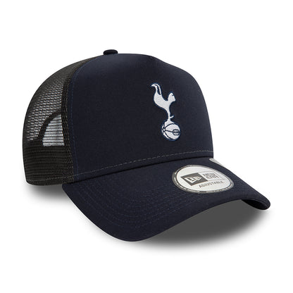 New Era Tottenham Hotspur FC A-Frame Trucker Cap - Repreve - Navy Blue