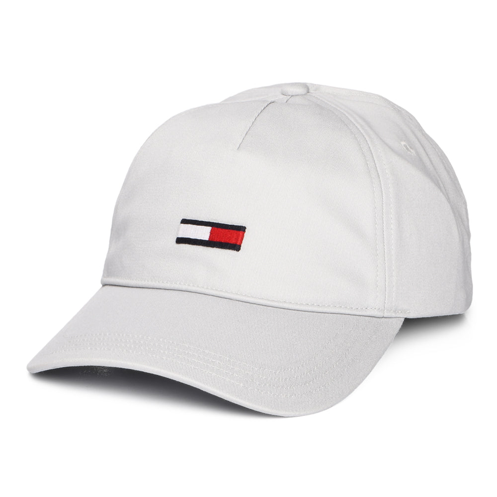 Tommy Hilfiger Hats TJW Elongated Flag Baseball Cap - Light Grey