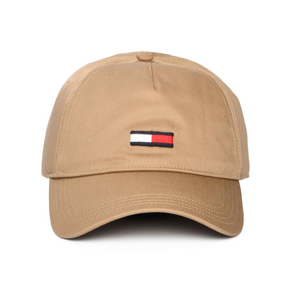 Tommy Hilfiger Hats TJM Elongated Flag Baseball Cap - Tan