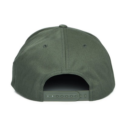 Brixton Hats Oath III Cotton Snapback Cap - Dark Vetiver