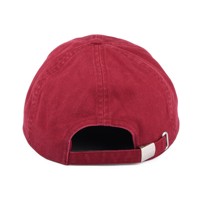 Barbour Hats Cascade Cotton Baseball Cap - Deep Red