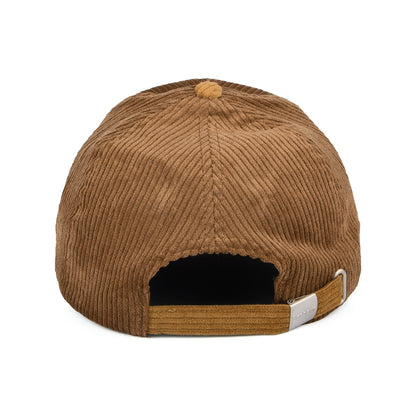 Barbour Hats Angus Corduroy Baseball Cap - Dark Sand