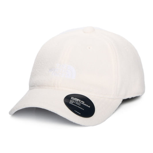 The North Face Hats Denali Norm Fleece Recycled Baseball Cap - Off White