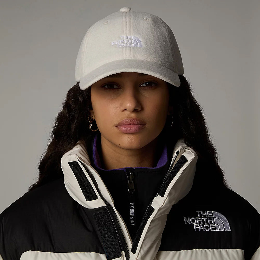 The North Face Hats Denali Norm Fleece Recycled Baseball Cap - Off White