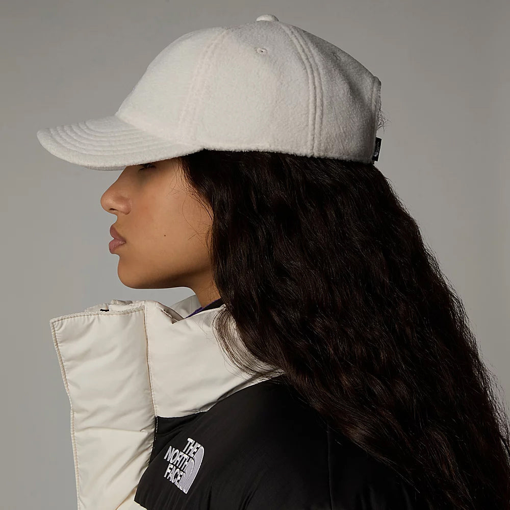 The North Face Hats Denali Norm Fleece Recycled Baseball Cap - Off White