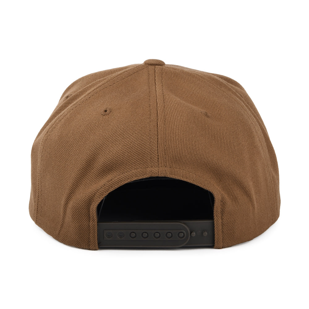 Brixton Hats Oath III Snapback Cap - Light Brown