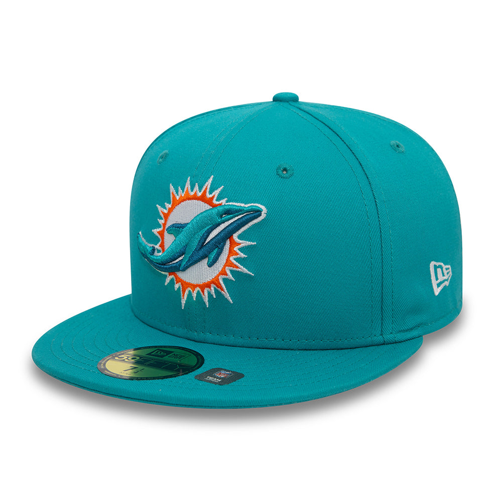 New Era 59FIFTY Miami Dolphins Baseball Cap - NFL OTC - Teal