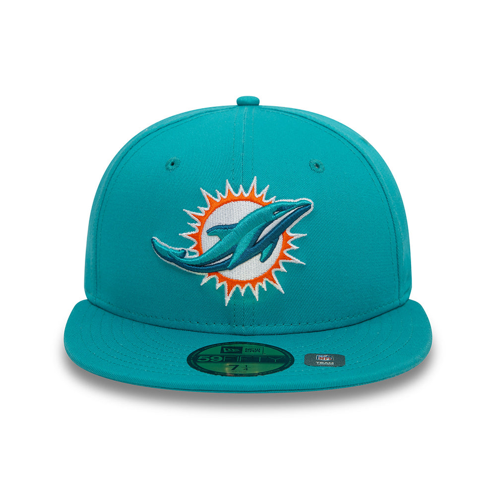 New Era 59FIFTY Miami Dolphins Baseball Cap - NFL OTC - Teal