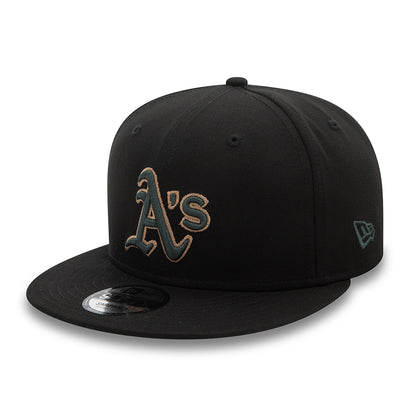 New Era 9FIFTY Oakland Athletics Snapback Cap - MLB Seasonal World Series - Black