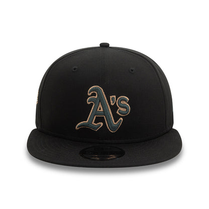 New Era 9FIFTY Oakland Athletics Snapback Cap - MLB Seasonal World Series - Black