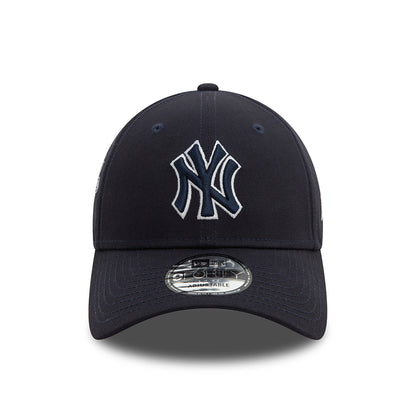 New Era 9FORTY New York Yankees Baseball Cap - MLB Seasonal World Series - Navy Blue