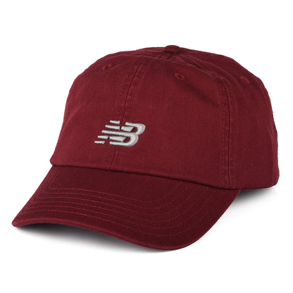 New Balance Hats Classic NB Curved Brim Baseball Cap - Dark Red