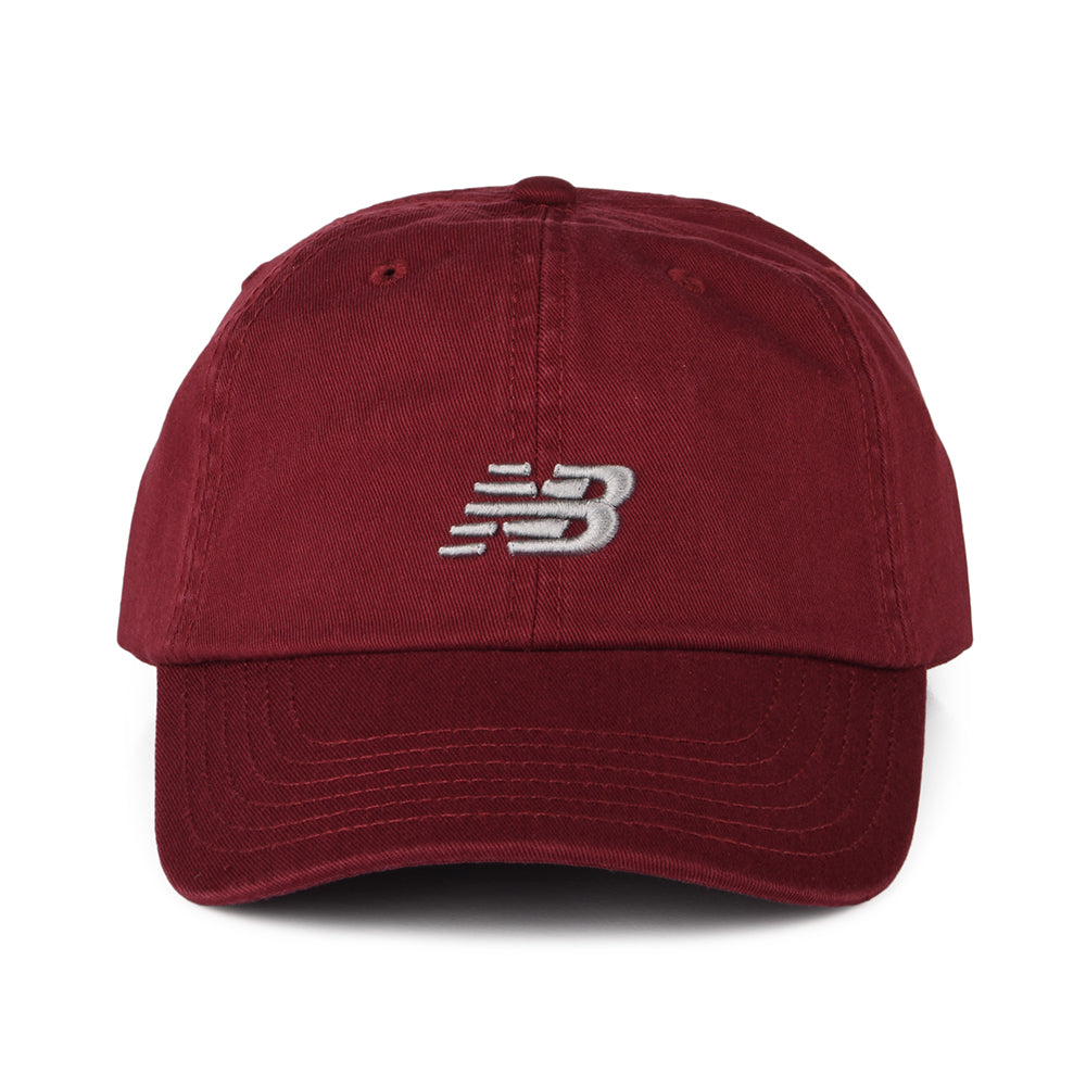 New Balance Hats Classic NB Curved Brim Baseball Cap - Dark Red