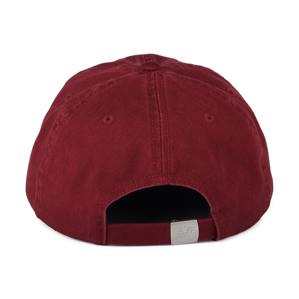 New Balance Hats Classic NB Curved Brim Baseball Cap - Dark Red