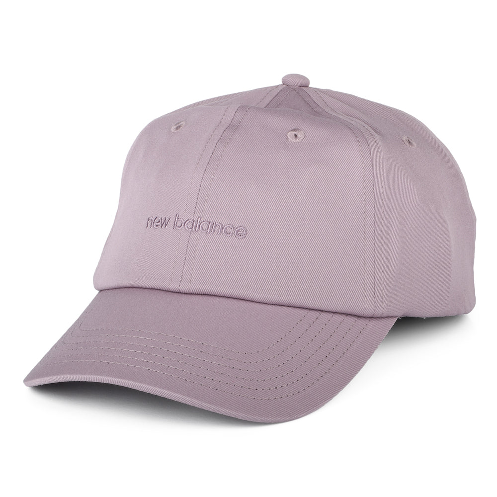 New Balance Hats NB Linear Logo Baseball Cap - Dusty Mauve