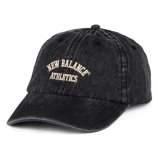 New Balance Hats Seasonal Washed Cotton Baseball Cap - Black