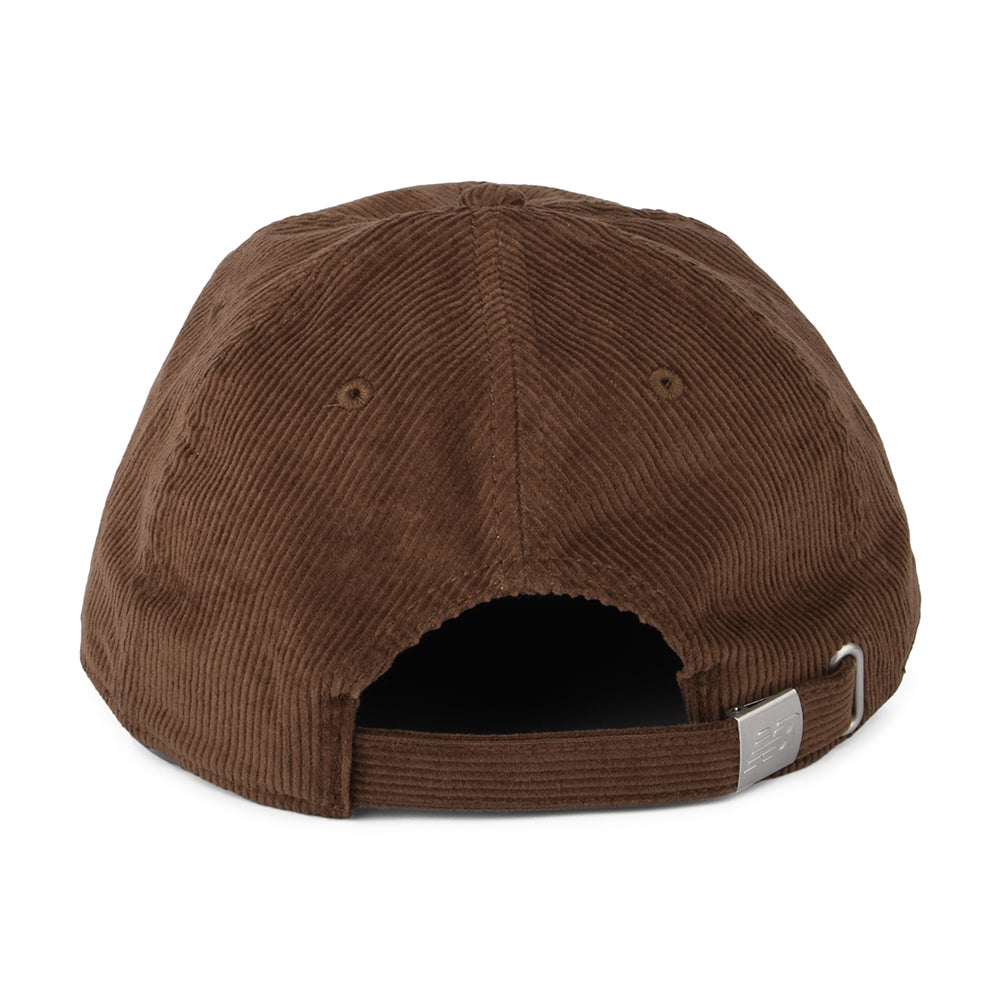 New Balance Hats Washed Corduroy Baseball Cap - Oak