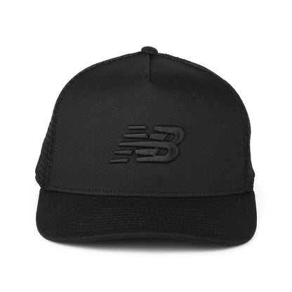 New Balance Hats Sport Essentials Trucker Cap - Black On Black