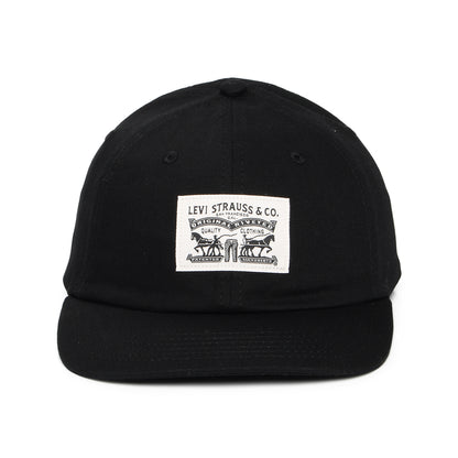 Levi's Hats Relaxed Heritage Baseball Cap - Black