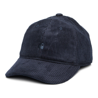 Carhartt WIP Hats Harlem Wide Wale Corduroy Baseball Cap - Dark Navy