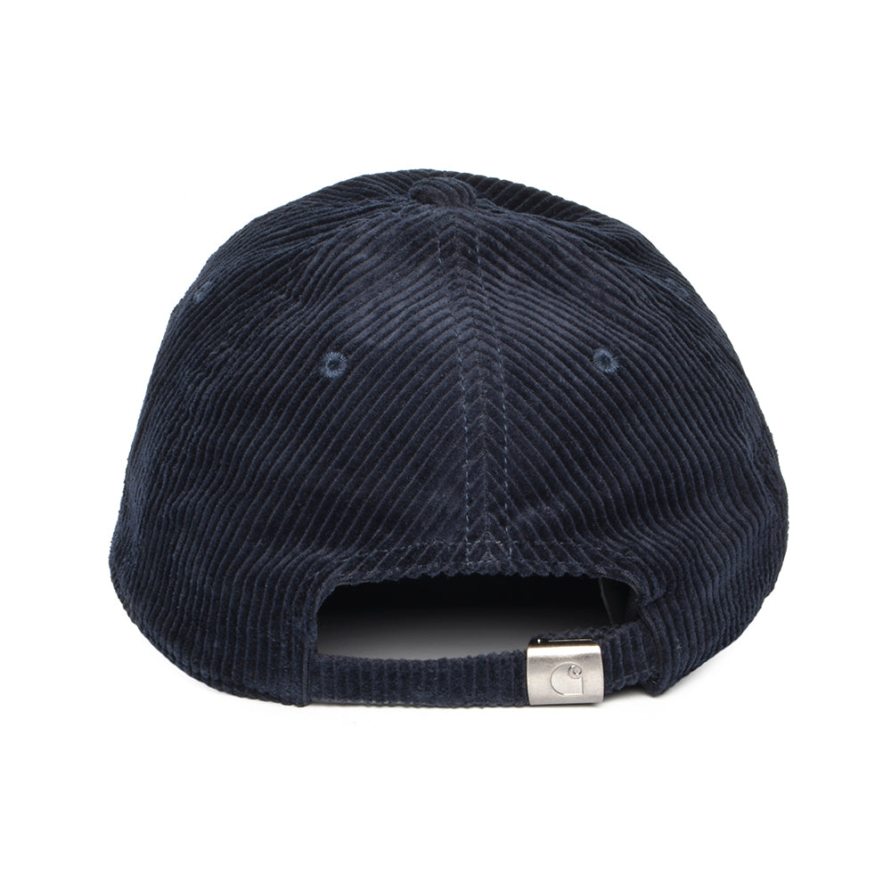 Carhartt WIP Hats Harlem Wide Wale Corduroy Baseball Cap - Dark Navy