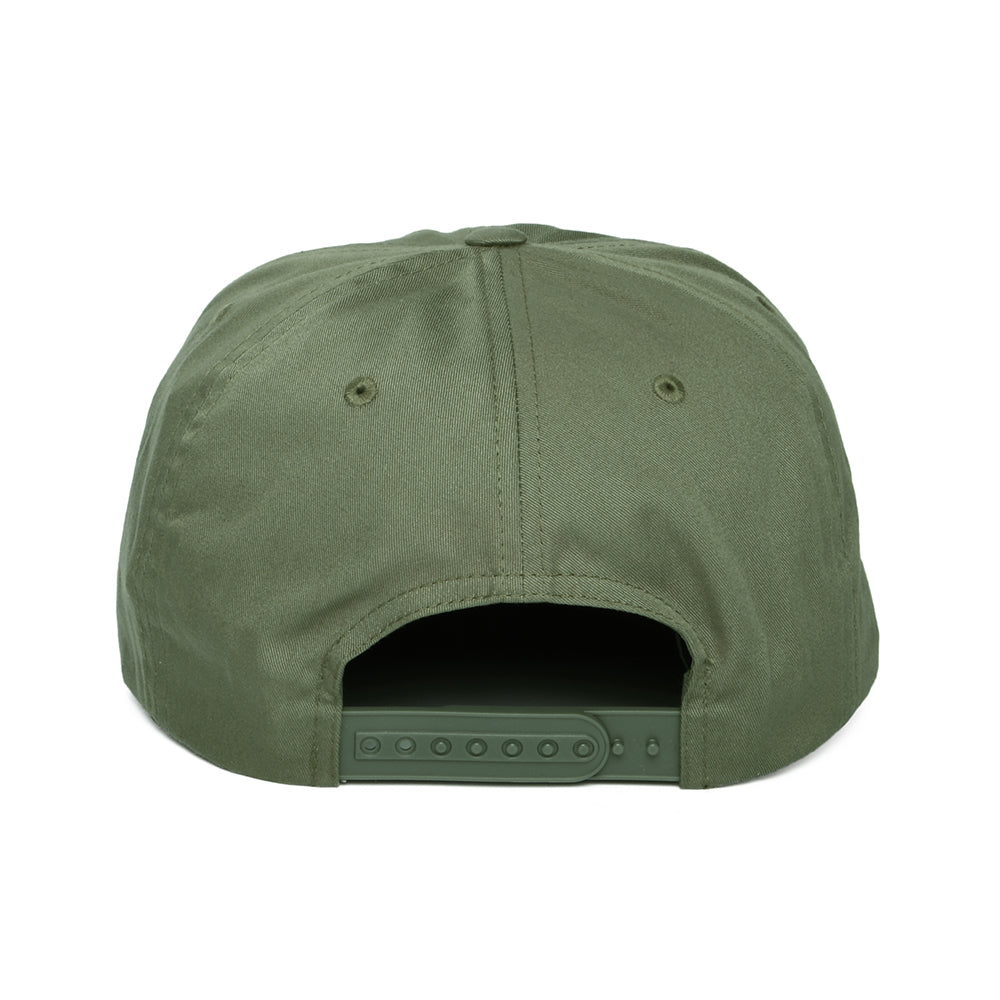 Brixton Hats Grade HP Snapback Cap - Olive