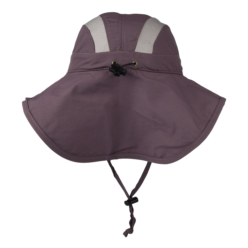 Scala Hats Natalie Foldable Sun Hat - Fig