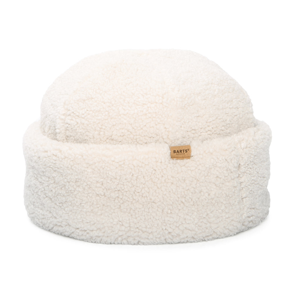 Barts Hats Teddybow Faux Sherpa Winter Hat - Cream