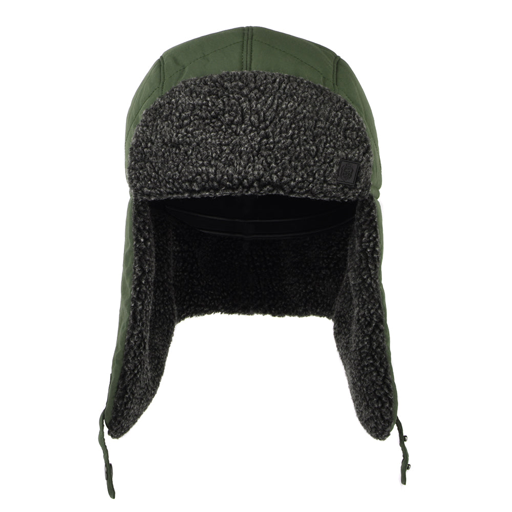 Failsworth Hats Snowdon Waterproof Trapper Hat - Olive