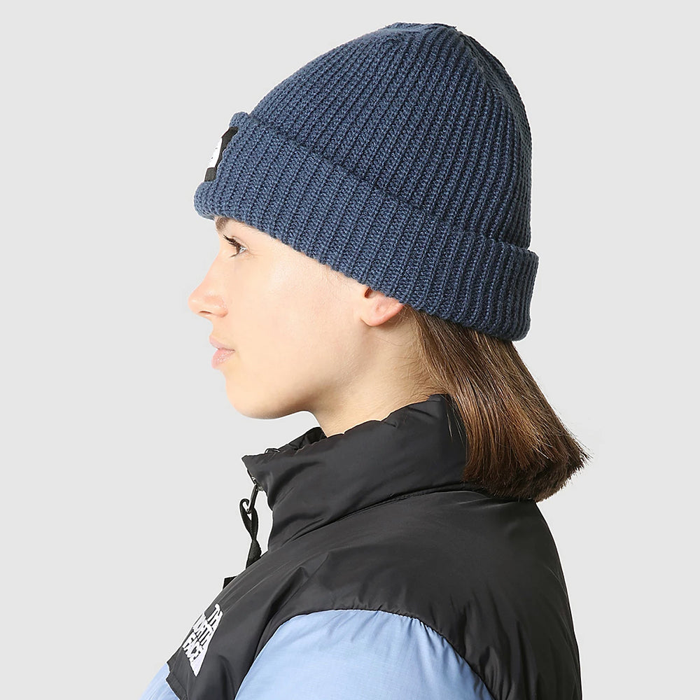 The North Face Hats Salty Lined Beanie Hat - Mid Blue