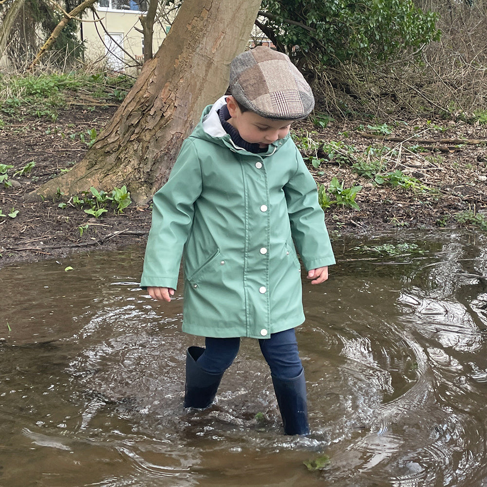 Jaxon & James Kids Patch Flat Cap - Multi-Coloured