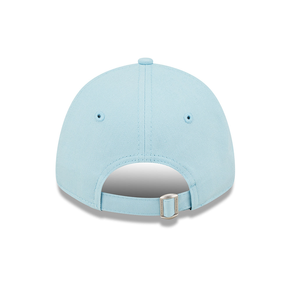 New Era Kids 9FORTY New York Yankees Baseball Cap - MLB League Essential - Light Blue-White