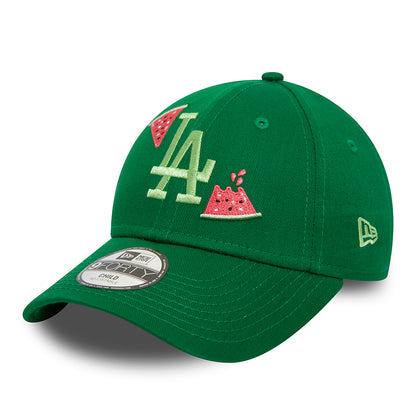 New Era Kids 9FORTY L.A. Dodgers Baseball Cap - MLB Icon - Green