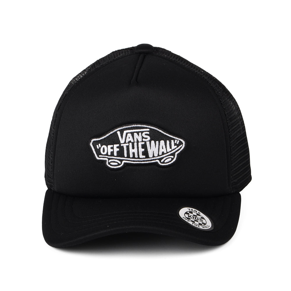 Vans Hats Kids Classic Patch Curved Brim Trucker Cap - Black