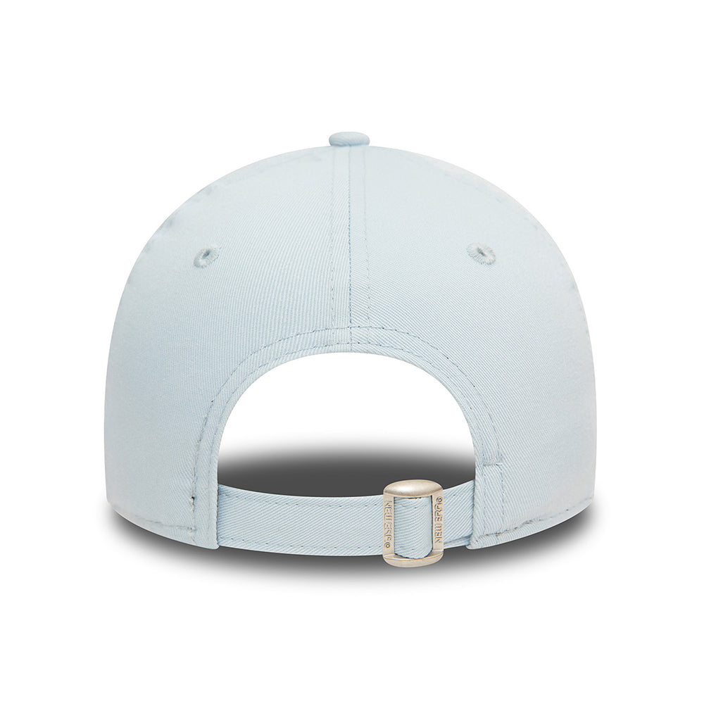 New Era Kids 9FORTY New York Yankees Baseball Cap - MLB League Essential - Baby Blue-White