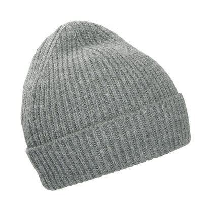 The North Face Hats Kids TNF Box Logo Cuffed Beanie Hat - Mid Grey