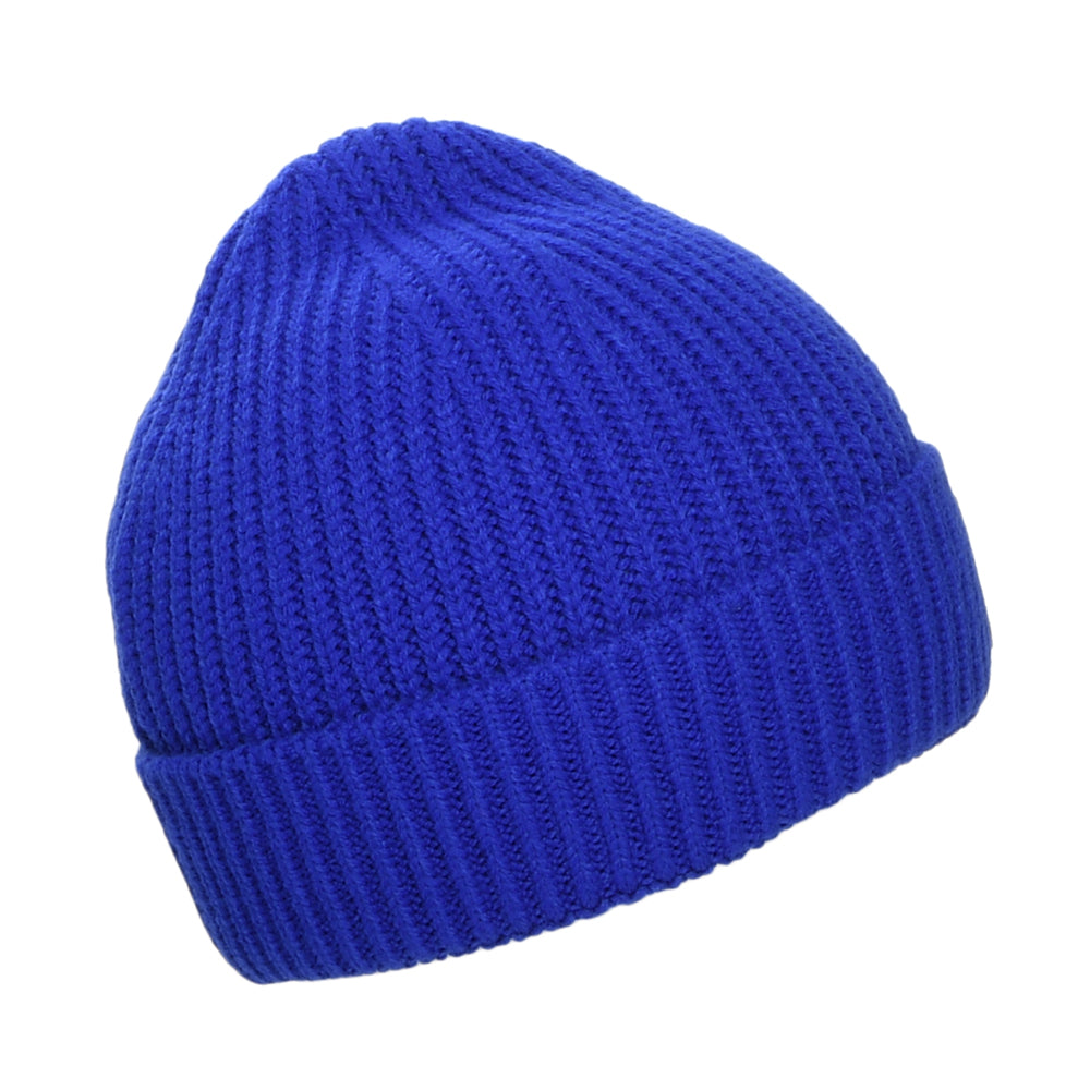 The North Face Hats Kids TNF Box Logo Cuffed Beanie Hat - Royal Blue