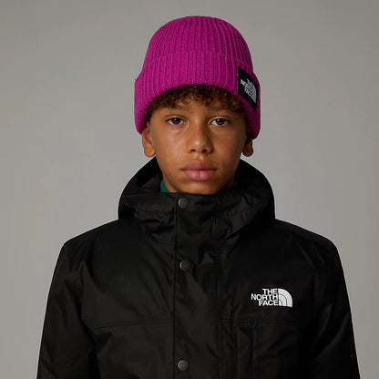 The North Face Hats Kids Salty Lined Beanie Hat - Mulberry