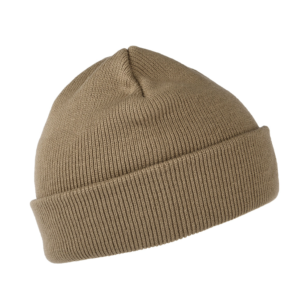 Carhartt WIP Hats Stratus Short Watch Beanie Hat - Tan