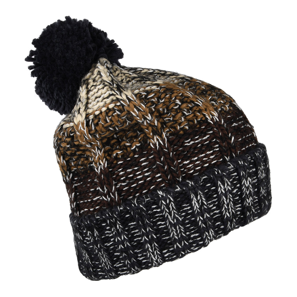 Barbour Hats Harlow Chunky Knit Bobble Hat - Autumn