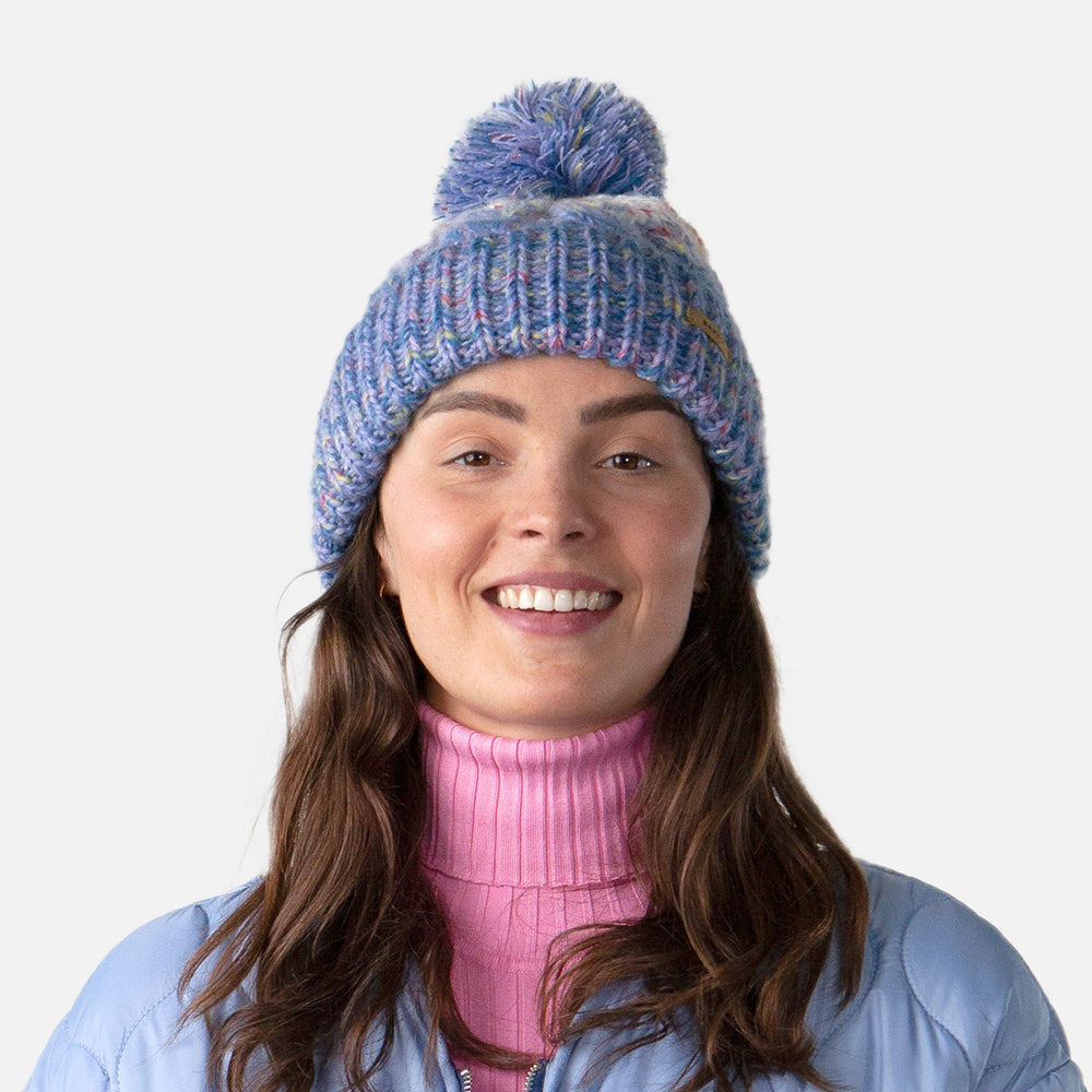 Barts Hats Iska Space-Dyed Bobble Hat - Purple