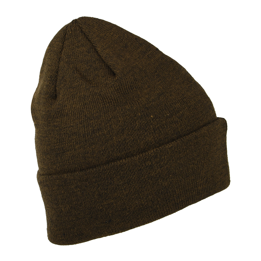 New Era Polylana Cuffed Beanie Hat - Brown