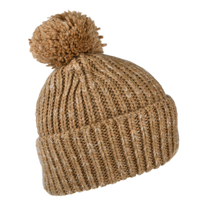 The North Face Hats Cozy Chunky Bobble Hat - Camel