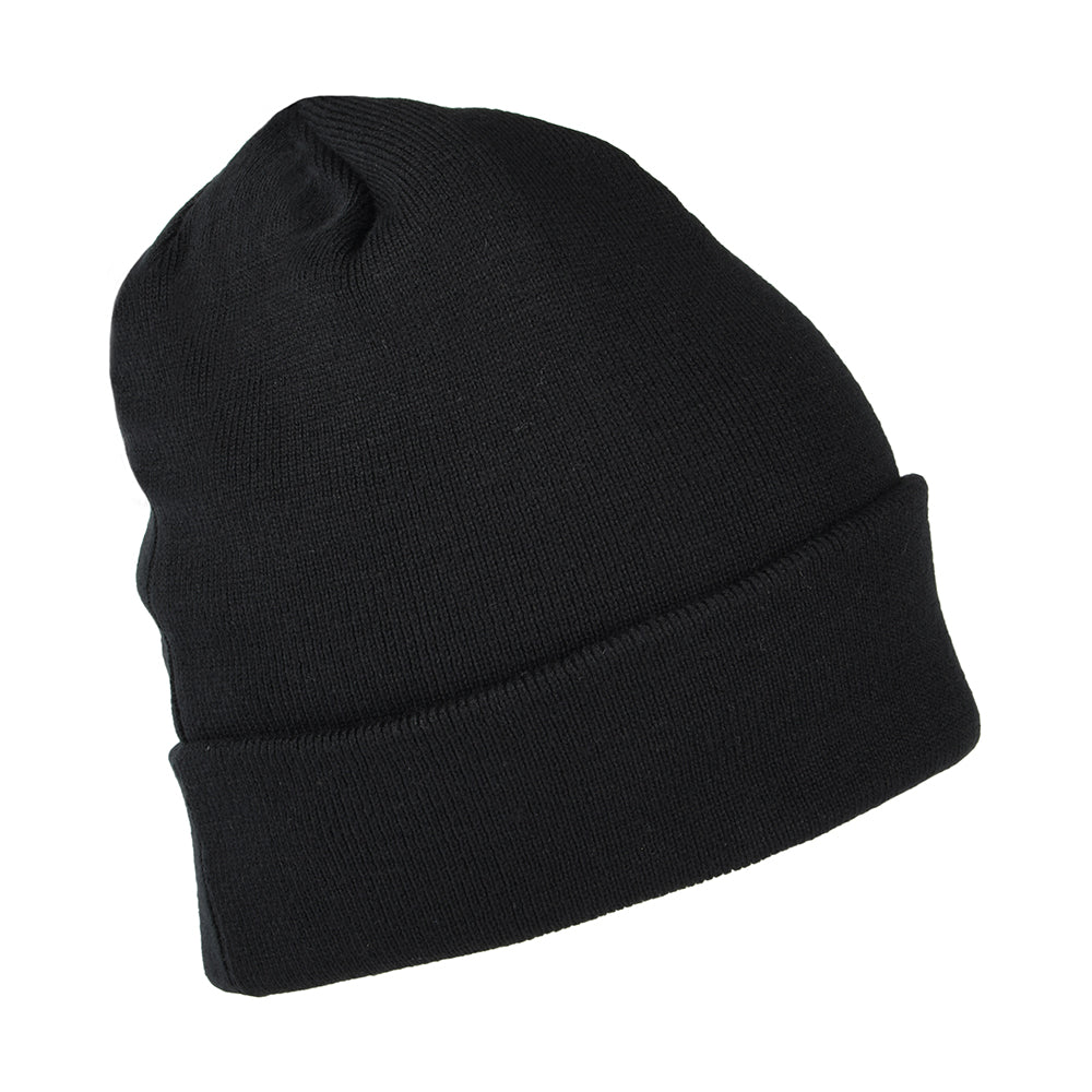 Nike Golf Hats Swoosh Cuff Beanie Hat - Black-Silver