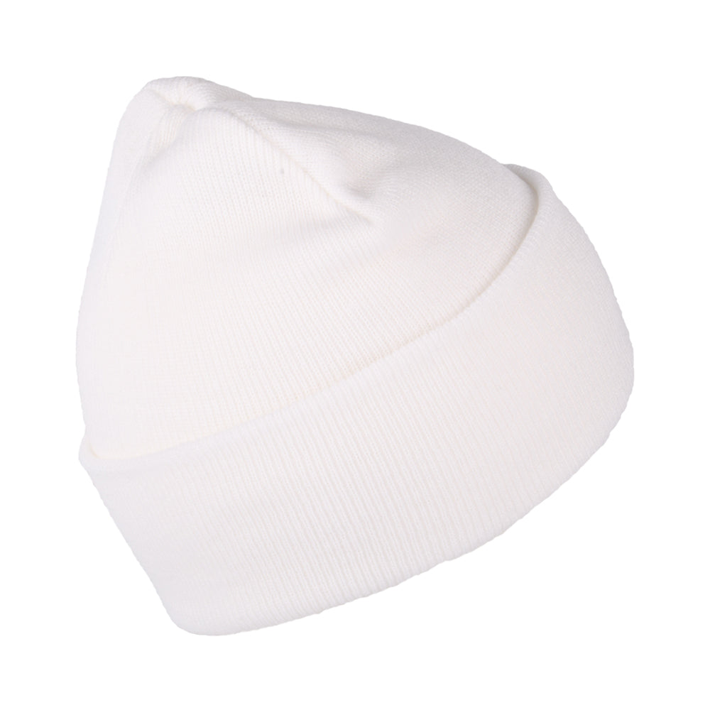 Carhartt WIP Hats Chase Cuffed Beanie Hat - White