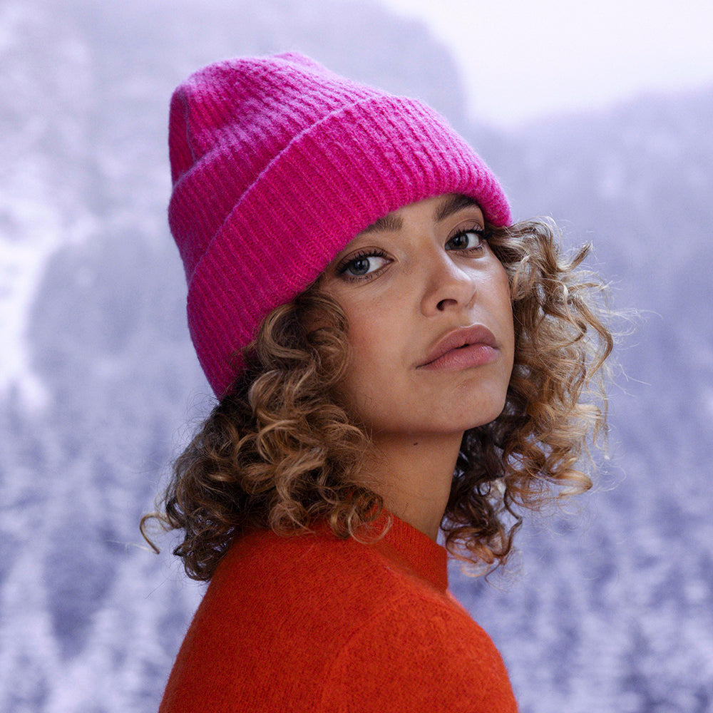 Barts Hats Witzia Cuffed Beanie Hat - Hot Pink