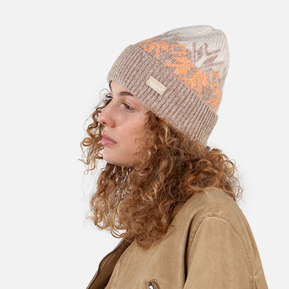 Barts Hats Fairywren Cuffed Beanie Hat - Light Brown-Apricot