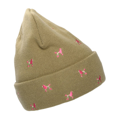 Barts Hats Vinson Poodles Cuffed Beanie Hat - Sand