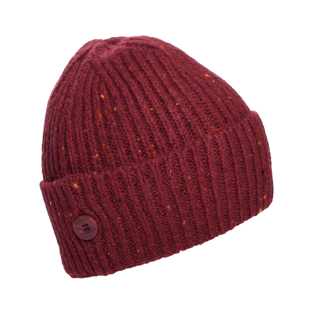 Carhartt WIP Hats Anglistic Beanie Hat - Maroon